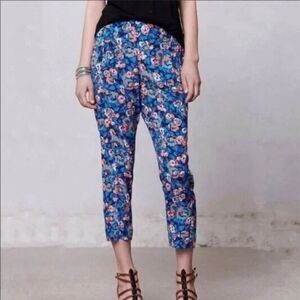Elevenses Cora Floral Printed Trouser Pants